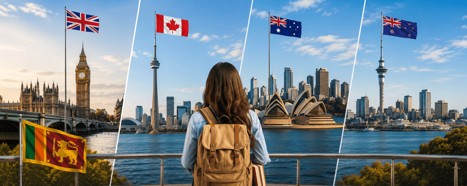 UK vs Canada vs Australia vs New Zealand: Which Is Best for Sri Lankan Students in 2026?