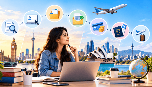 University application process guide for Sri Lankan students studying abroad